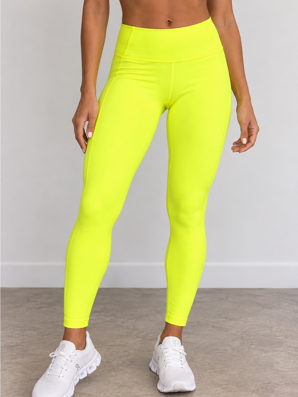 Lululemon Wunder Under High-Rise Tight 28” Luxtreme Highlight Yellow Size 10